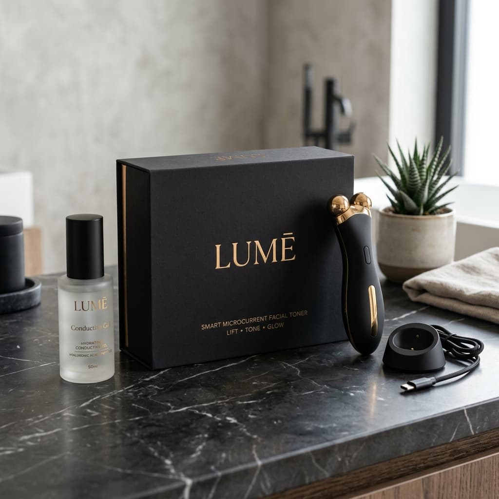 LUMĒ skincare device PROFILE VIEW